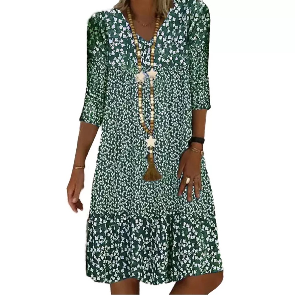 Green Light Summer Dress - Never worn